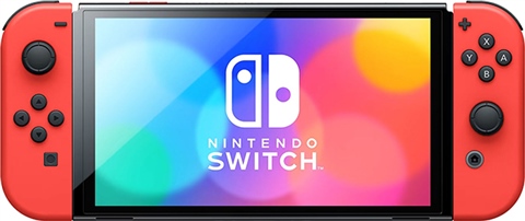 Nintendo Switch, OLED 64GB Mario Rojo + Joy-Con Rojo, Sin Caja